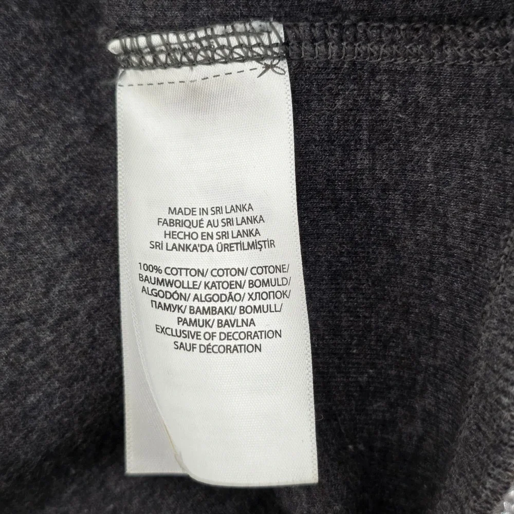 Polo Ralph Lauren Vest Mens XL Gray Full Zip Cotton Sleeveless Layering Sweater